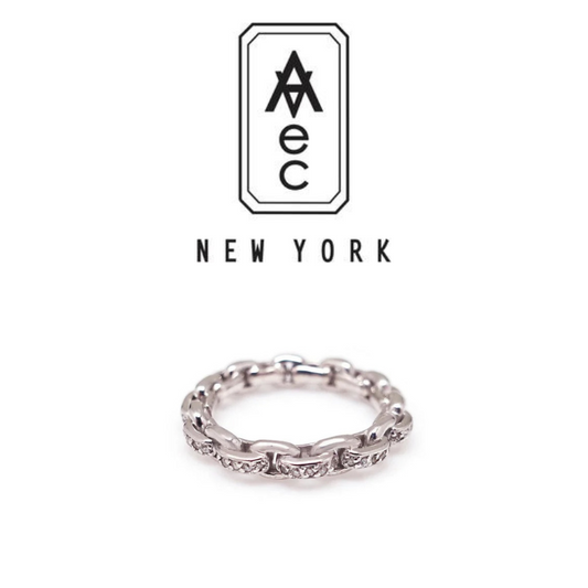 ESME PAVED CHAIN LINK RING / エスメペイブドチェーンリンクリング