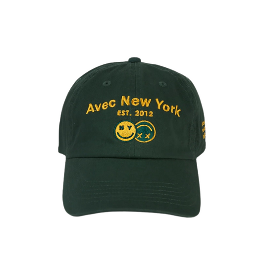 ANY CLUB UNIVERSIAL FRIENDSHIP SMILE CAP / エニークラブユニバーサルフレンドシップスマイルキャップ / FOREST GREEN / フォレストグリーン