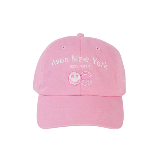 ANY CLUB UNIVERSIAL FRIENDSHIP SMILE CAP / エニークラブユニバーサルフレンドシップスマイルキャップ / PASTEL PINK / パステルピンク