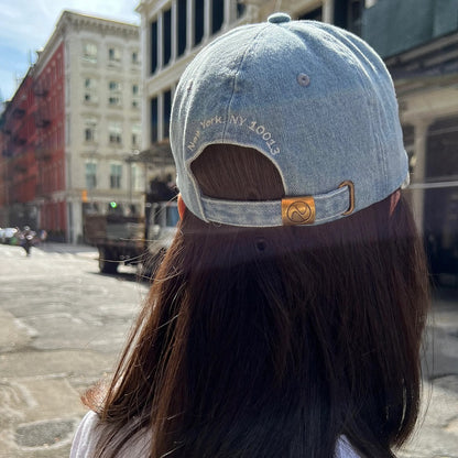 ANY CLUB OLD SCHOOL LOGO CAP / エニークラブオールドスクールロゴキャップ / DENIM / デニム
