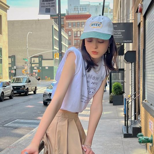 ANY CLUB OLD SCHOOL LOGO CAP / エニークラブオールドスクールロゴキャップ / CHALK + GREEN / チョーク + グリーン