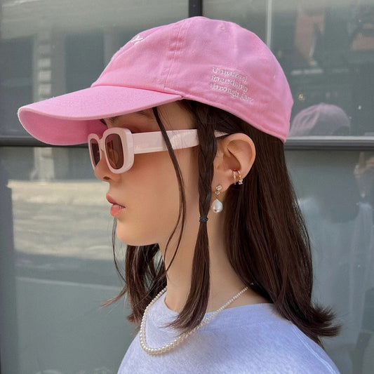 ANY CLUB UNIVERSIAL FRIENDSHIP SMILE CAP / エニークラブユニバーサルフレンドシップスマイルキャップ / PASTEL PINK / パステルピンク